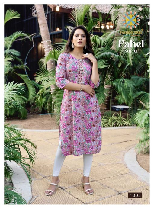Passion Tree Pahel Vol 1 Cotton Kurti Catalog 7 Pcs 5 510x692 - Passion Tree Pahel Vol 1 Cotton Kurti Catalog 7 Pcs
