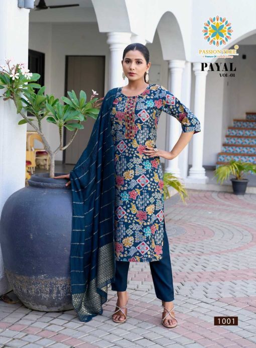 Passion Tree Payal Vol 1 Kurti with Dupatta Bottom Fancy Catalog 8 Pcs 3 510x692 - Passion Tree Payal Vol 1 Kurti with Dupatta Bottom Fancy Catalog 8 Pcs