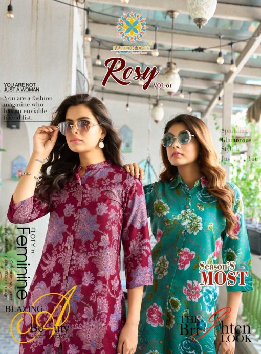 Passion Tree Rosy Vol 1 Kurti with Palazzo Rayon Catalog 8 Pcs 1 510x692 - Passion Tree Rosy Vol 1 Kurti with Palazzo Rayon Catalog 8 Pcs