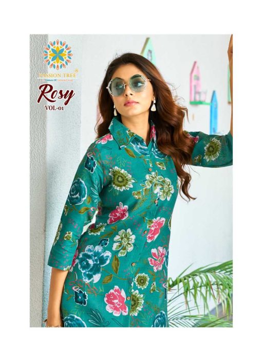Passion Tree Rosy Vol 1 Kurti with Palazzo Rayon Catalog 8 Pcs 2 510x692 - Passion Tree Rosy Vol 1 Kurti with Palazzo Rayon Catalog 8 Pcs