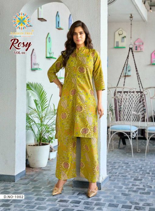 Passion Tree Rosy Vol 1 Kurti with Palazzo Rayon Catalog 8 Pcs 4 510x692 - Passion Tree Rosy Vol 1 Kurti with Palazzo Rayon Catalog 8 Pcs