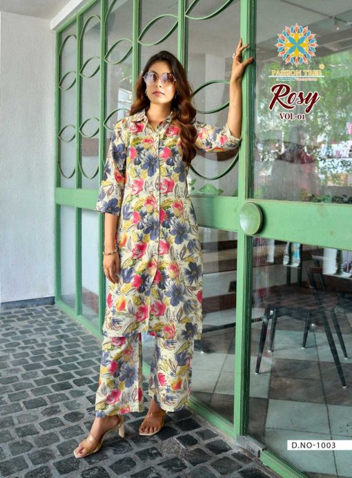 Passion Tree Rosy Vol 1 Kurti with Palazzo Rayon Catalog 8 Pcs 5 510x692 - Passion Tree Rosy Vol 1 Kurti with Palazzo Rayon Catalog 8 Pcs