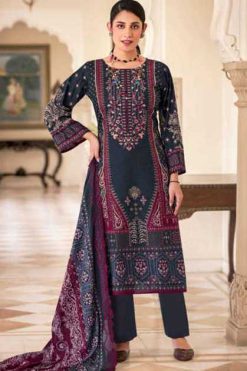 Riaz Arts Bin Saeed Vol 9 by Mumtaz Arts Cotton Salwar Suit Catalog 6 Pcs 247x371 - Surat Fabrics