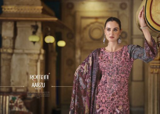 Romani Aarzu Vol 18 Cotton Salwar Suit Catalog 8 Pcs 2 510x363 - Romani Aarzu Vol 18 Cotton Salwar Suit Catalog 8 Pcs