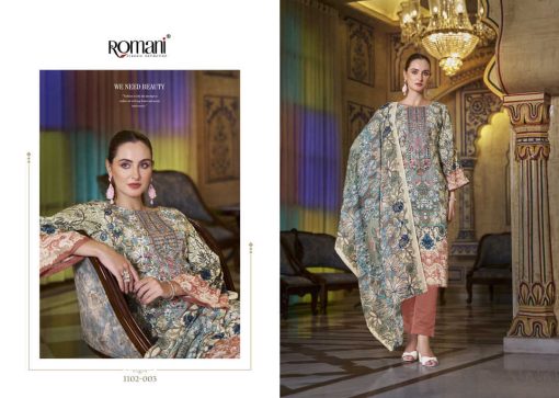 Romani Aarzu Vol 18 Cotton Salwar Suit Catalog 8 Pcs 5 510x363 - Romani Aarzu Vol 18 Cotton Salwar Suit Catalog 8 Pcs