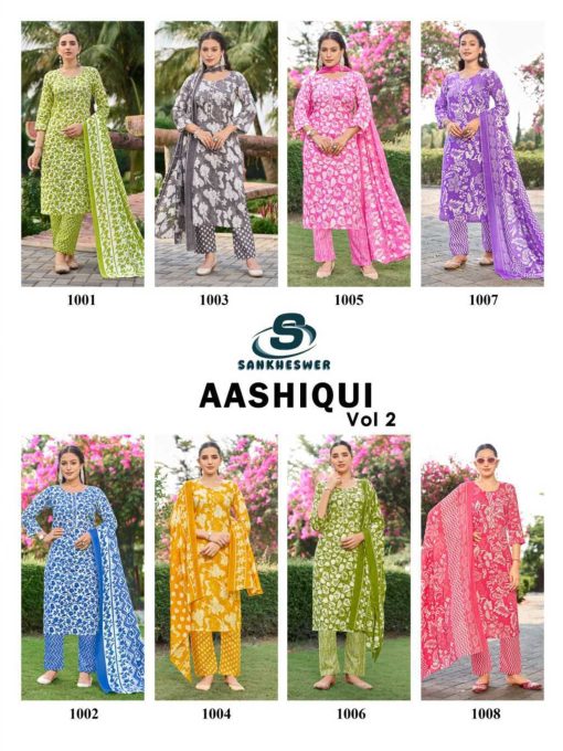 Sankheswer Aashiqui Vol 2 Kurti with Dupatta Bottom Cotton Catalog 8 Pcs 13 510x680 - Sankheswer Aashiqui Vol 2 Kurti with Dupatta Bottom Cotton Catalog 8 Pcs