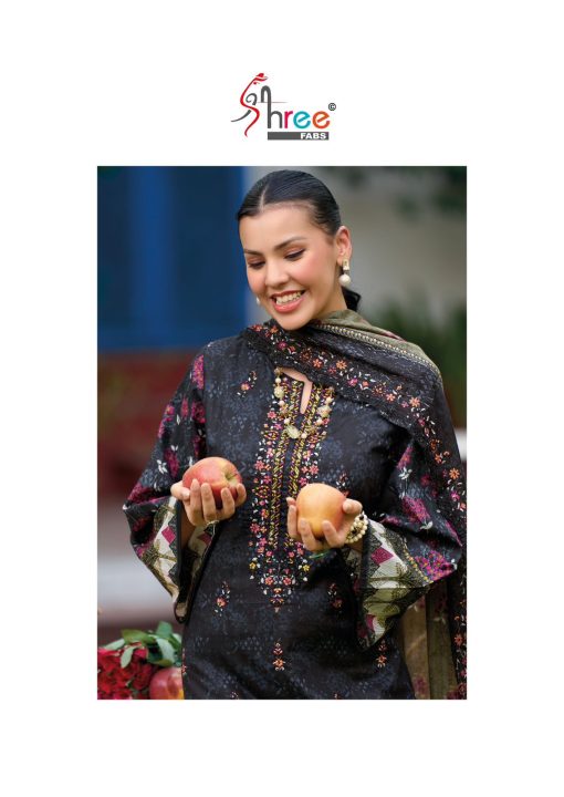 Shree Fabs Bin Saeed Lawn Collection Vol 21 Cotton Salwar Suit Catalog 6 Pcs 13 510x720 - Shree Fabs Bin Saeed Lawn Collection Vol 21 Cotton Salwar Suit Catalog 6 Pcs