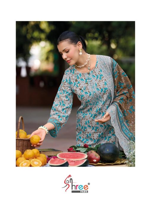 Shree Fabs Bin Saeed Lawn Collection Vol 21 Cotton Salwar Suit Catalog 6 Pcs 9 510x721 - Shree Fabs Bin Saeed Lawn Collection Vol 21 Cotton Salwar Suit Catalog 6 Pcs