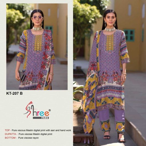 Shree Fabs KT 207 Viscose Salwar Suit Catalog 4 Pcs 1 510x510 - Shree Fabs KT 207 Viscose Salwar Suit Catalog 4 Pcs