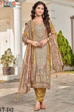 Shree Fabs KT 242 Viscose Salwar Suit Catalog 4 Pcs