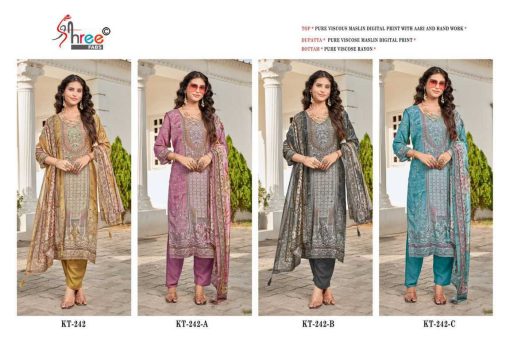 Shree Fabs KT 242 Viscose Salwar Suit Catalog 4 Pcs 8 510x340 - Shree Fabs KT 242 Viscose Salwar Suit Catalog 4 Pcs