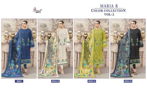 Shree Fabs Maria B Color Collection Vol 2 Chiffon Cotton Salwar Suit Catalog 4 Pcs 5 510x319 - Shree Fabs Maria B Color Collection Vol 2 Chiffon Cotton Salwar Suit Catalog 4 Pcs