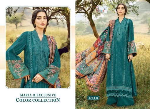 Shree Fabs Maria B Exclusive Color Collection Chiffon Cotton Salwar Suit Catalog 4 Pcs 2 510x371 - Shree Fabs Maria B Exclusive Color Collection Chiffon Cotton Salwar Suit Catalog 4 Pcs