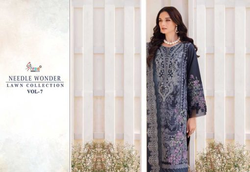 Shree Fabs Needle Wonder Lawn Collection Vol 7 Chiffon Cotton Salwar Suit Catalog 7 Pcs 10 510x351 - Shree Fabs Needle Wonder Lawn Collection Vol 7 Chiffon Cotton Salwar Suit Catalog 7 Pcs