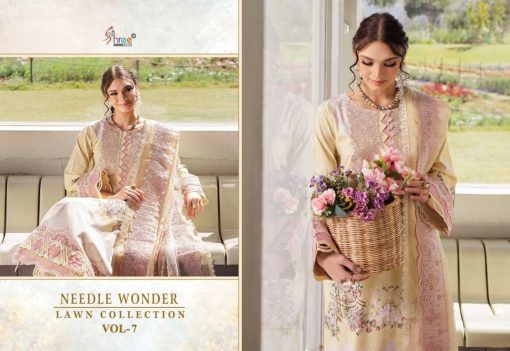 Shree Fabs Needle Wonder Lawn Collection Vol 7 Chiffon Cotton Salwar Suit Catalog 7 Pcs 11 510x351 - Shree Fabs Needle Wonder Lawn Collection Vol 7 Chiffon Cotton Salwar Suit Catalog 7 Pcs
