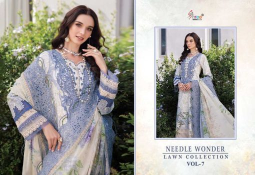 Shree Fabs Needle Wonder Lawn Collection Vol 7 Chiffon Cotton Salwar Suit Catalog 7 Pcs 2 510x351 - Shree Fabs Needle Wonder Lawn Collection Vol 7 Chiffon Cotton Salwar Suit Catalog 7 Pcs