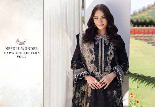 Shree Fabs Needle Wonder Lawn Collection Vol 7 Chiffon Cotton Salwar Suit Catalog 7 Pcs 3 510x351 - Shree Fabs Needle Wonder Lawn Collection Vol 7 Chiffon Cotton Salwar Suit Catalog 7 Pcs