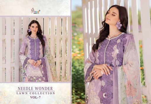 Shree Fabs Needle Wonder Lawn Collection Vol 7 Chiffon Cotton Salwar Suit Catalog 7 Pcs 5 510x351 - Shree Fabs Needle Wonder Lawn Collection Vol 7 Chiffon Cotton Salwar Suit Catalog 7 Pcs