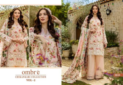 Shree Fabs Ombre Chikankari Collection Vol 2 Chiffon Cotton Salwar Suit Catalog 8 Pcs 7 1 510x351 - Shree Fabs Ombre Chikankari Collection Vol 2 Chiffon Cotton Salwar Suit Catalog 8 Pcs