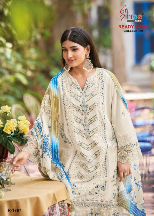 Shree Fabs R 1767 A D Cotton Readymade Salwar Suit Catalog 4 Pcs 5 510x714 - Shree Fabs R 1767 A-D Cotton Readymade Salwar Suit Catalog 4 Pcs