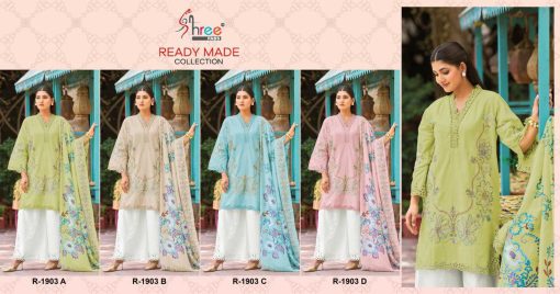 Shree Fabs R 1903 A D Cotton Readymade Salwar Suit Catalog 4 Pcs 9 510x268 - Shree Fabs R 1903 A-D Cotton Readymade Salwar Suit Catalog 4 Pcs