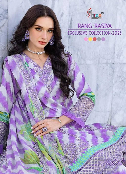 Shree Fabs Rang Rasiya Exclusive Collection Vol 25 Chiffon Cotton Salwar Suit Catalog 5 Pcs 1 510x702 - Shree Fabs Rang Rasiya Exclusive Collection Vol 25 Chiffon Cotton Salwar Suit Catalog 5 Pcs