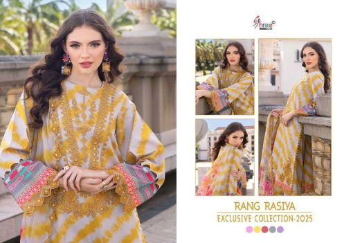 Shree Fabs Rang Rasiya Exclusive Collection Vol 25 Chiffon Cotton Salwar Suit Catalog 5 Pcs 6 510x351 - Shree Fabs Rang Rasiya Exclusive Collection Vol 25 Chiffon Cotton Salwar Suit Catalog 5 Pcs