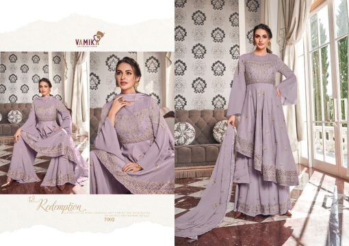 Vamika Riyaaz NX Georgette Kurti with Dupatta Palazzo Catalog 4 Pcs 9 510x360 - Vamika Riyaaz NX Georgette Kurti with Dupatta Palazzo Catalog 4 Pcs