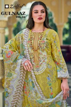 Zulfat Gulnaaz Vol 4 by Belliza Cotton Salwar Suit Catalog 8 Pcs 247x371 - Surat Fabrics