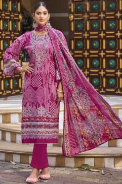 Zulfat Meher by Belliza Cotton Salwar Suit Catalog 4 Pcs