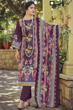 Zulfat Raabta Vol 7 by Belliza Cotton Salwar Suit Catalog 6 Pcs