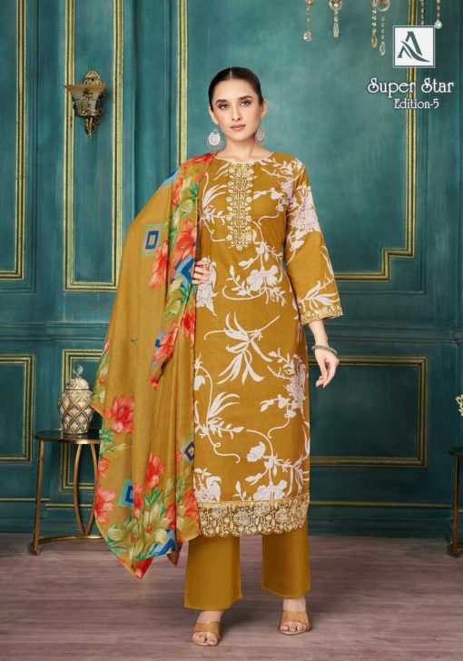 Alok Super Star Vol 5 Cotton Salwar Suit Catalog 6 Pcs 2 510x728 - Alok Super Star Vol 5 Cotton Salwar Suit Catalog 6 Pcs