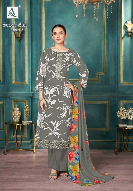 Alok Super Star Vol 5 Cotton Salwar Suit Catalog 6 Pcs 3 510x728 - Alok Super Star Vol 5 Cotton Salwar Suit Catalog 6 Pcs