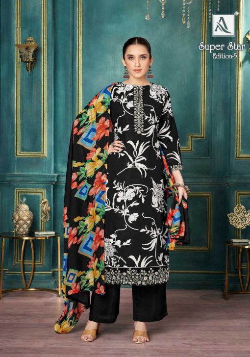 Alok Super Star Vol 5 Cotton Salwar Suit Catalog 6 Pcs 4 510x728 - Alok Super Star Vol 5 Cotton Salwar Suit Catalog 6 Pcs