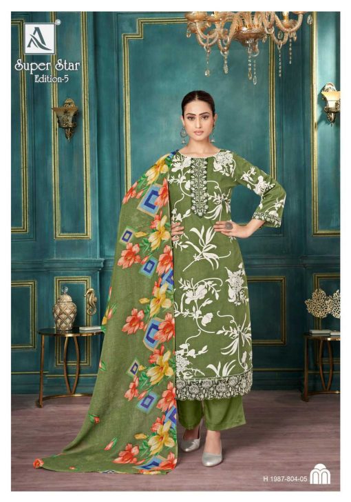 Alok Super Star Vol 5 Cotton Salwar Suit Catalog 6 Pcs 6 510x728 - Alok Super Star Vol 5 Cotton Salwar Suit Catalog 6 Pcs