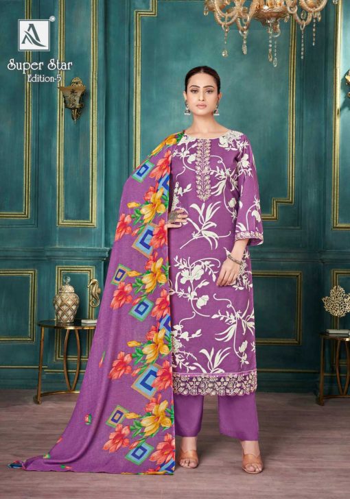 Alok Super Star Vol 5 Cotton Salwar Suit Catalog 6 Pcs 7 510x728 - Alok Super Star Vol 5 Cotton Salwar Suit Catalog 6 Pcs