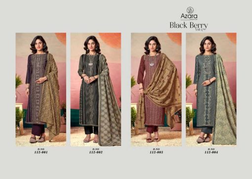 Azara Black Berry Vol 17 Cotton Salwar Suit Catalog 4 Pcs 8 510x362 - Azara Black Berry Vol 17 Cotton Salwar Suit Catalog 4 Pcs