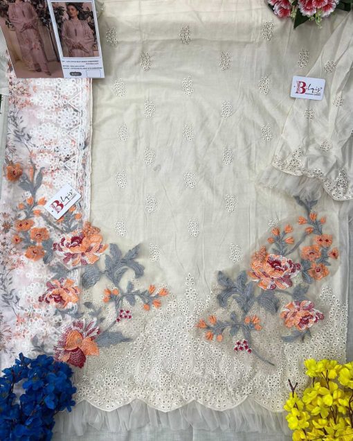 Bilqis B 193 A D Cotton Salwar Suit Catalog 4 Pcs 2 510x636 - Bilqis B 193 A-D Cotton Salwar Suit Catalog 4 Pcs