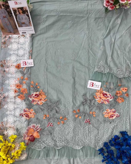 Bilqis B 193 A D Cotton Salwar Suit Catalog 4 Pcs 4 510x640 - Bilqis B 193 A-D Cotton Salwar Suit Catalog 4 Pcs