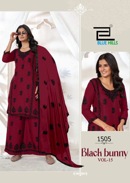 Blue Hills Black Bunny Vol 15 Kurti with Dupatta Bottom Rayon Catalog 5 Pcs 4 510x715 - Blue Hills Black Bunny Vol 15 Kurti with Dupatta Bottom Rayon Catalog 5 Pcs