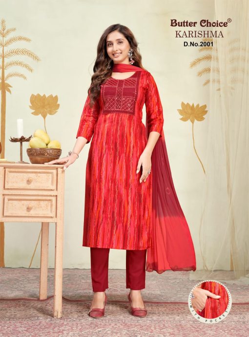 Butter Choice Karishma Vol 2 Rayon Readymade Suit Catalog 8 Pcs 1 510x692 - Butter Choice Karishma Vol 2 Rayon Readymade Suit Catalog 8 Pcs