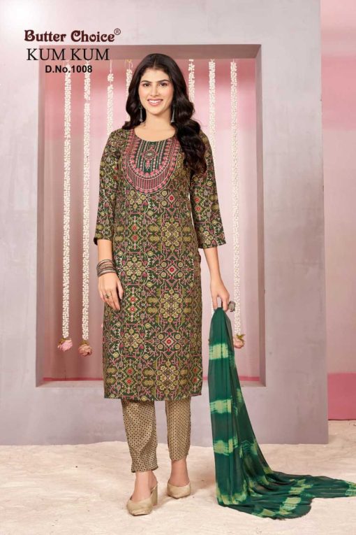 Butter Choice Kum Kum Vol 1 Rayon Readymade Suit Catalog 8 Pcs 1 510x765 - Butter Choice Kum Kum Vol 1 Rayon Readymade Suit Catalog 8 Pcs