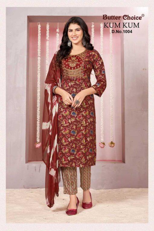 Butter Choice Kum Kum Vol 1 Rayon Readymade Suit Catalog 8 Pcs 5 510x765 - Butter Choice Kum Kum Vol 1 Rayon Readymade Suit Catalog 8 Pcs