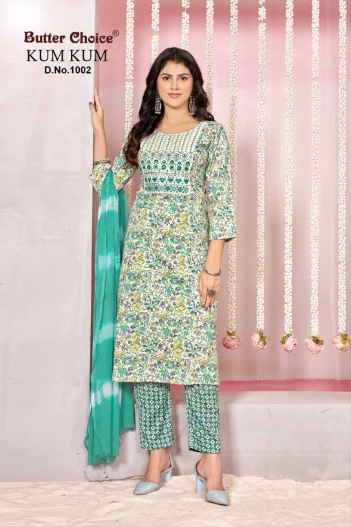 Butter Choice Kum Kum Vol 1 Rayon Readymade Suit Catalog 8 Pcs 7 510x765 - Butter Choice Kum Kum Vol 1 Rayon Readymade Suit Catalog 8 Pcs