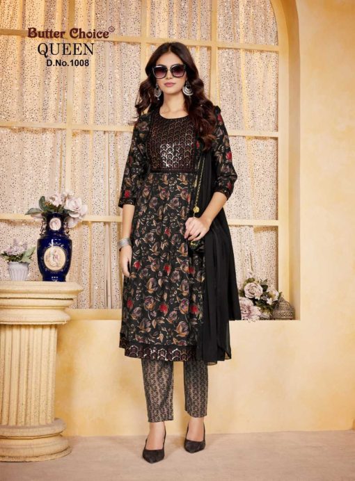 Butter Choice Queen Vol 1 Rayon Readymade Suit Catalog 8 Pcs 1 510x692 - Butter Choice Queen Vol 1 Rayon Readymade Suit Catalog 8 Pcs