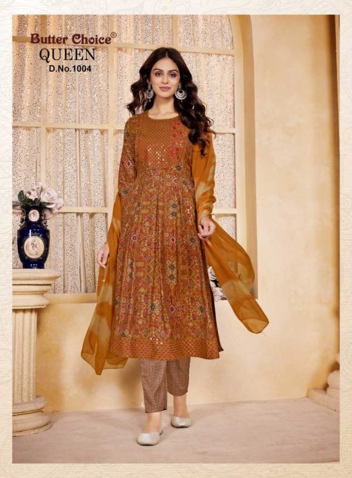 Butter Choice Queen Vol 1 Rayon Readymade Suit Catalog 8 Pcs 5 510x692 - Butter Choice Queen Vol 1 Rayon Readymade Suit Catalog 8 Pcs