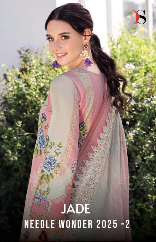 Deepsy Jade Needle Wonder 25 Vol 2 Chiffon Cotton Salwar Suit Catalog 8 Pcs 1 510x789 - Deepsy Jade Needle Wonder 25 Vol 2 Chiffon Cotton Salwar Suit Catalog 8 Pcs