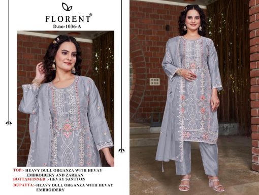 Florent DN 1036 A D Organza Salwar Suit Catalog 4 Pcs 4 510x383 - Florent DN 1036 A-D Organza Salwar Suit Catalog 4 Pcs