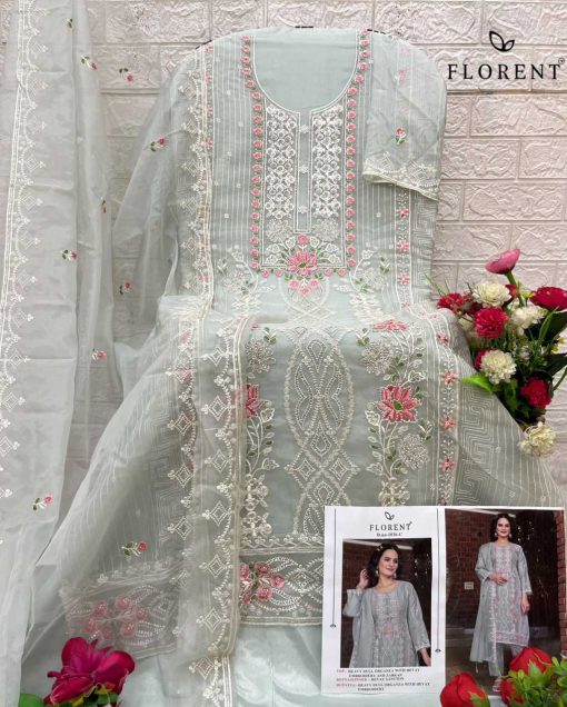 Florent DN 1036 A D Organza Salwar Suit Catalog 4 Pcs 6 510x636 - Florent DN 1036 A-D Organza Salwar Suit Catalog 4 Pcs