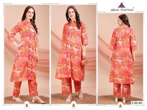 Jisha Cotton Feel CO ORD Wholesale Catalog 6 Pcs 2 510x383 - Jisha Cotton Feel CO ORD Wholesale Catalog 6 Pcs